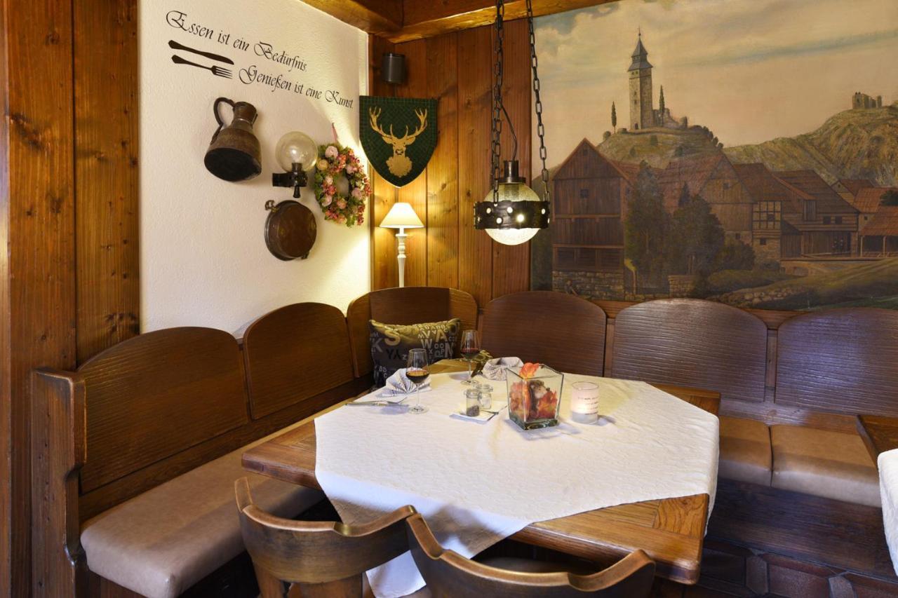 Gasthof & Hotel Goldener Hirsch Bad Berneck im Fichtelgebirge Eksteriør bilde